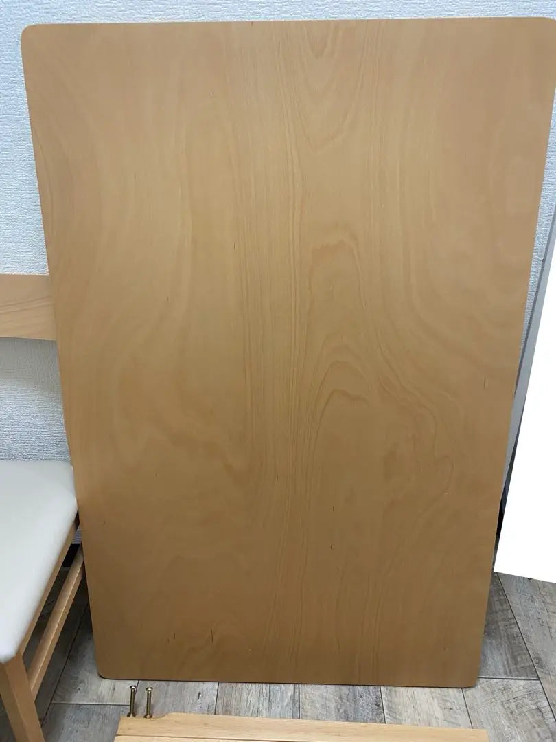 [Solo para recoger] Juego de mesa de comedor Nitori en madera natural en perfecto estado