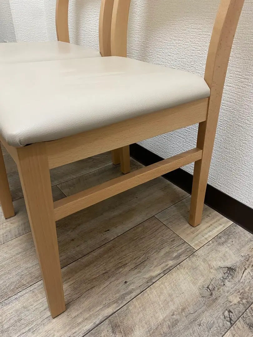 [Solo para recoger] Juego de mesa de comedor Nitori en madera natural en perfecto estado