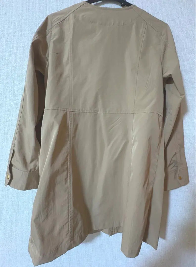 Beige Trench Coat M Size