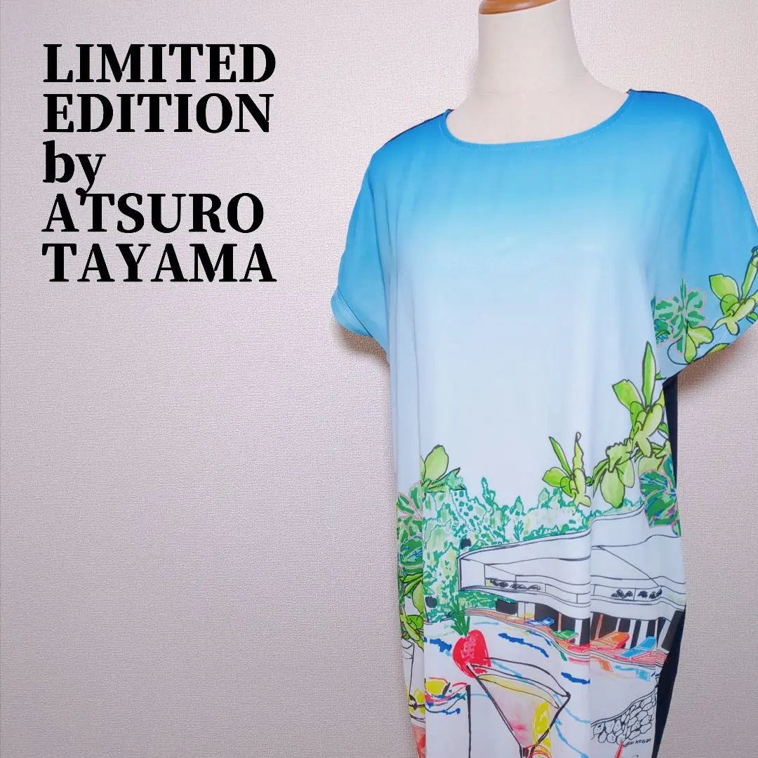 Limited Edition Byatu Rou Tayama Marcio Corgan collaboration dress | リミテッドエディションバイアツロウタヤマ　マルシオ・コーガンコラボワンピース