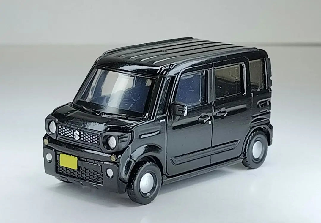 Gacha Toys Cabin 1/64 "Suzuki Spacia Gear" Black Opened Item