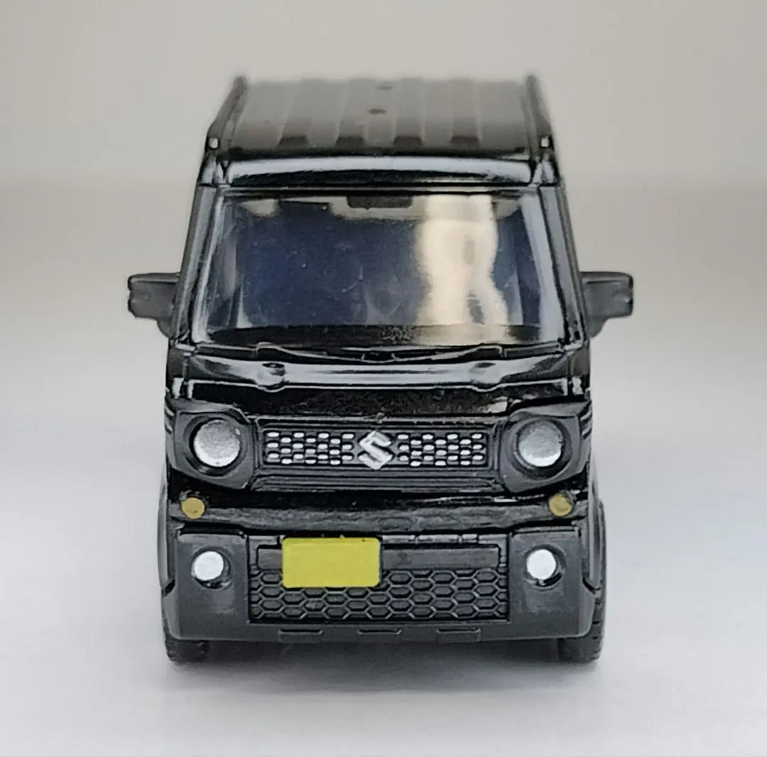 Gacha Toys Cabin 1/64 "Suzuki Spacia Gear" Black Opened Item