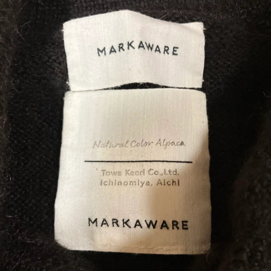 Markaware Cárdigan CÁRDIGAN CON CUELLO POLO 2 | MARKAWARE カーディガン cárdigan con cuello polo 2