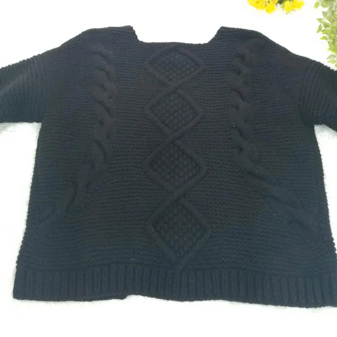 Beautiful goods Limouk Handmade Wool Cardigan Cable Knit RIM.ARK | 美品 リムアーク ハンドメイドウールカーディガン ケーブルニット RIM.ARK