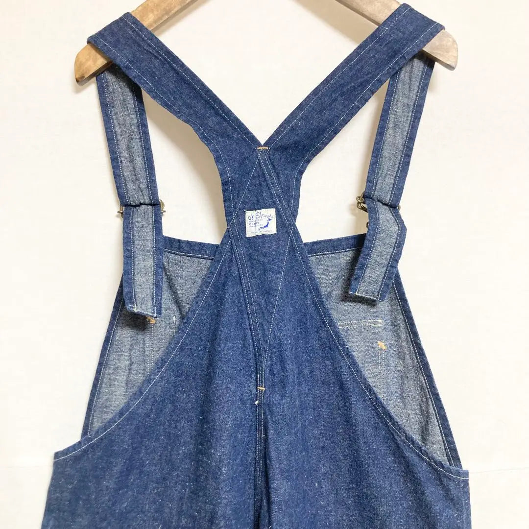 Size L! orslow 1930 denim overalls