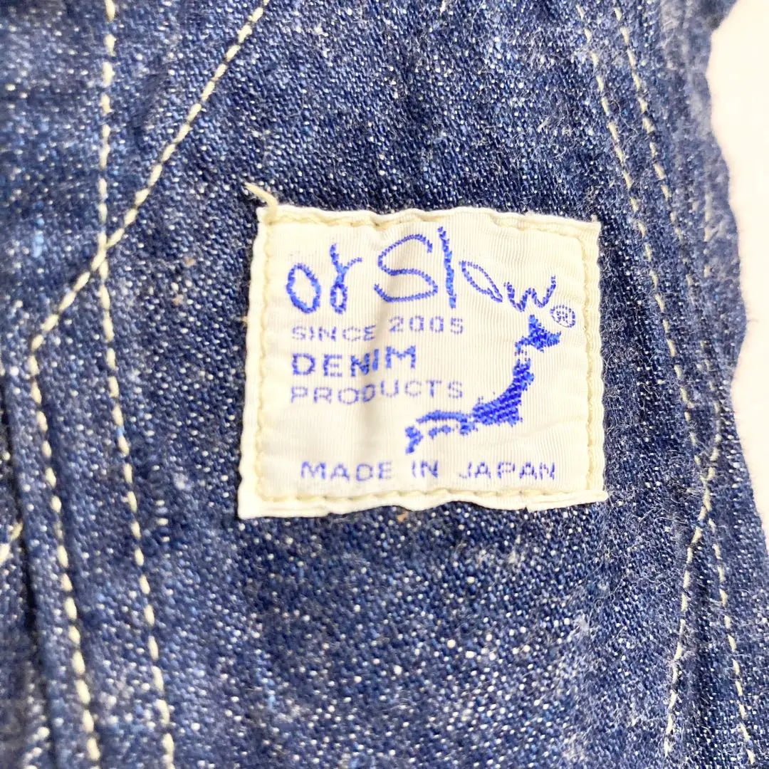 Size L! orslow 1930 denim overalls