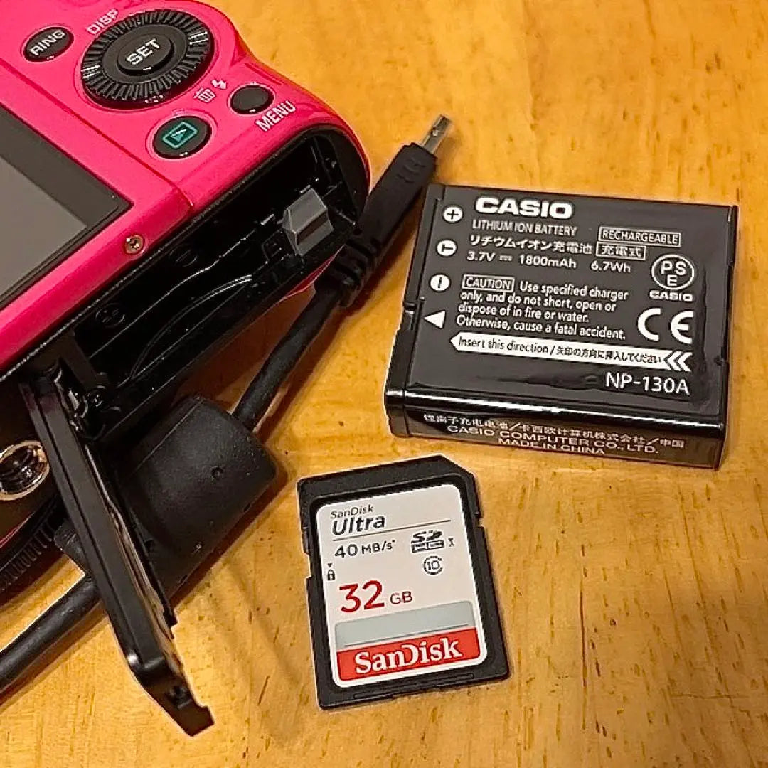 CASIO EXILIM HS EX-ZR1100 Pink | CASIO EXILIM HS EX-ZR1100 ピンク色