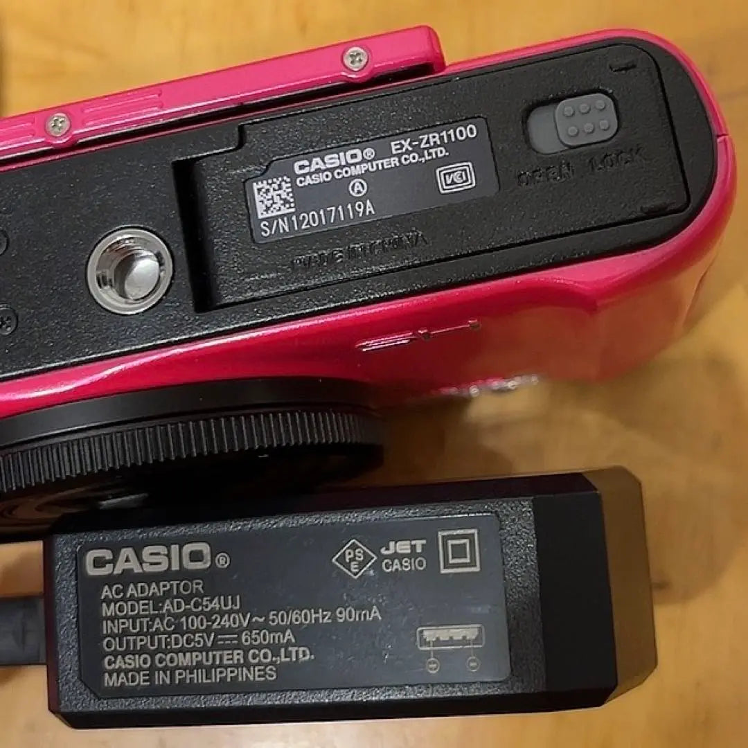 CASIO EXILIM HS EX-ZR1100 Pink | CASIO EXILIM HS EX-ZR1100 ピンク色