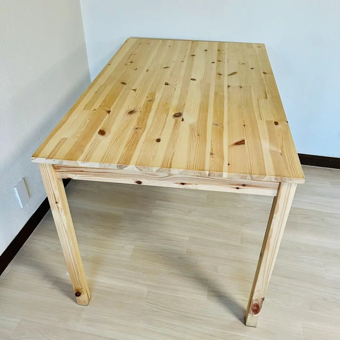 Raro producto descatalogado Mesa de comedor IKEA INGO Madera de pino | 希少廃盤品 IKEA INGO イケア インゴー ダイニングテーブル パイン材