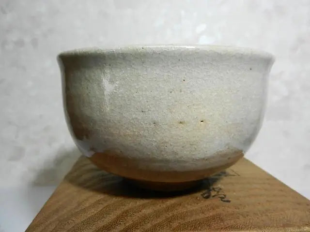 Tea ceremony utensils "Colored Kaede no Tsukazu Tea Bowl (Mut Nakazorokuzo)" (rare antique colored tea bowl)