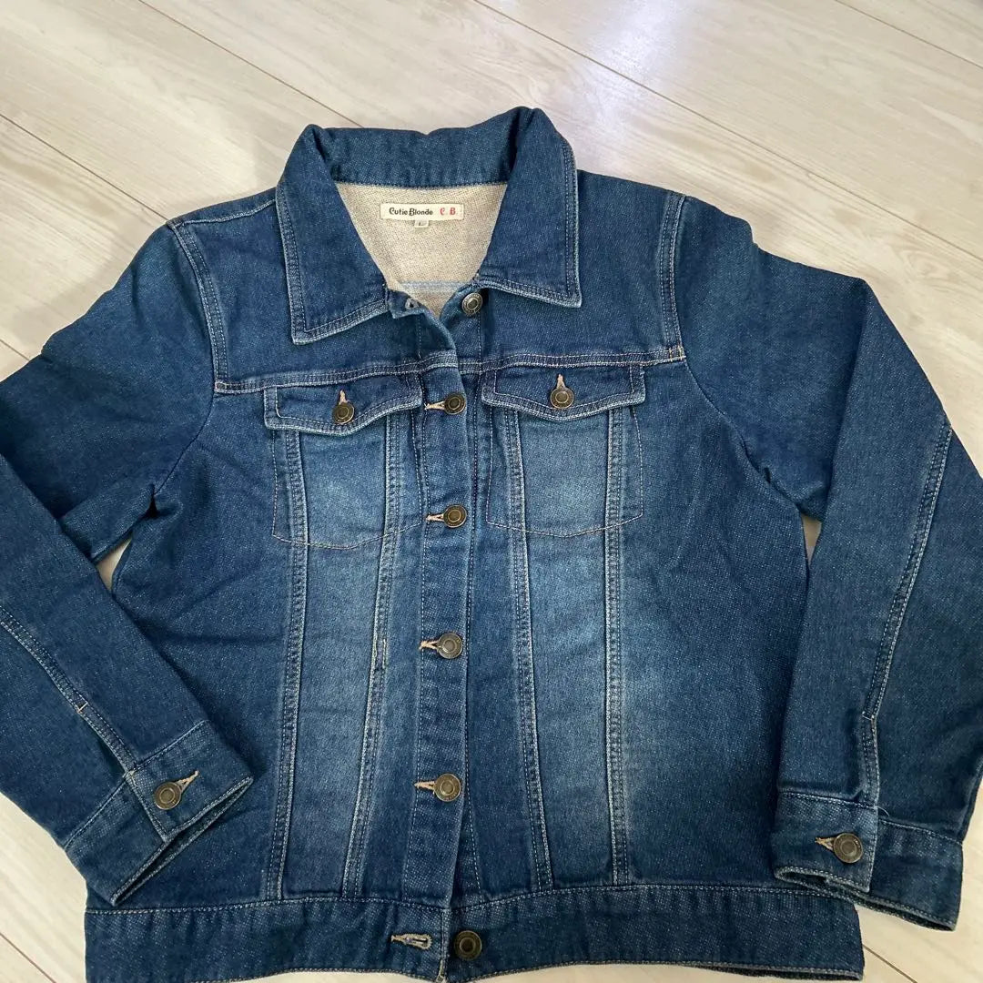 Cutie Blonde Cutieblonde Denim Jacket L