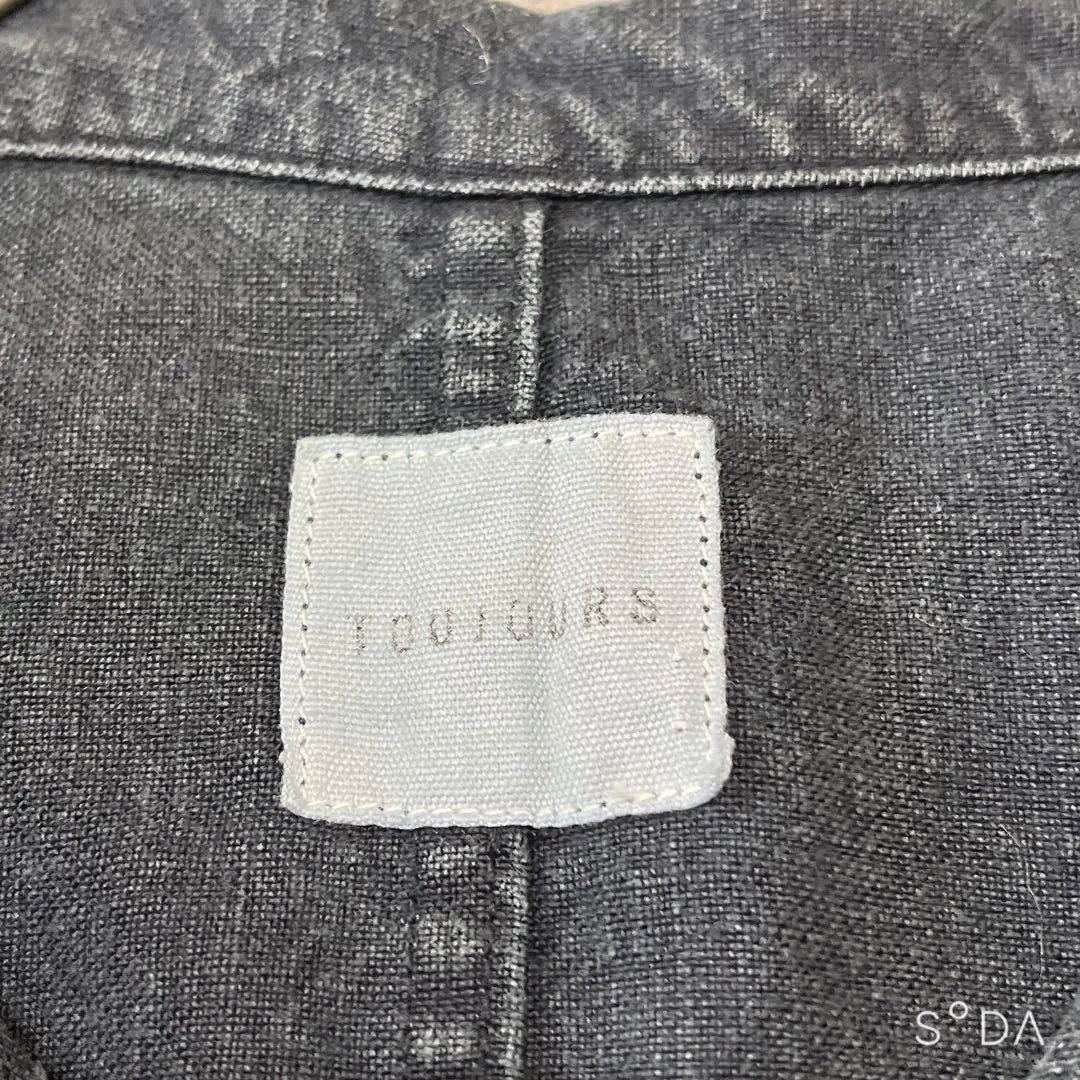 3672 [toujours] Linen Jacket (M) 100% Linen Casual Double