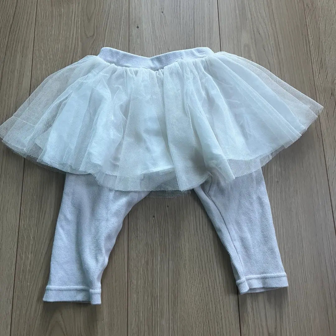 Blanc Shes 80cm Tulle skirt twins | ブランシェス 80cm チュールスカート 双子