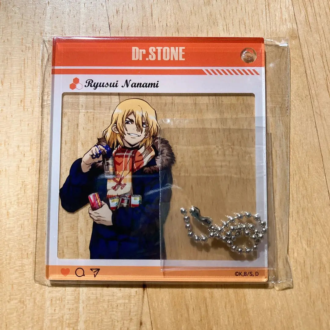 [Dr.STONE] SNS-style acrylic key chain Nanami Ryusui Winter meeting