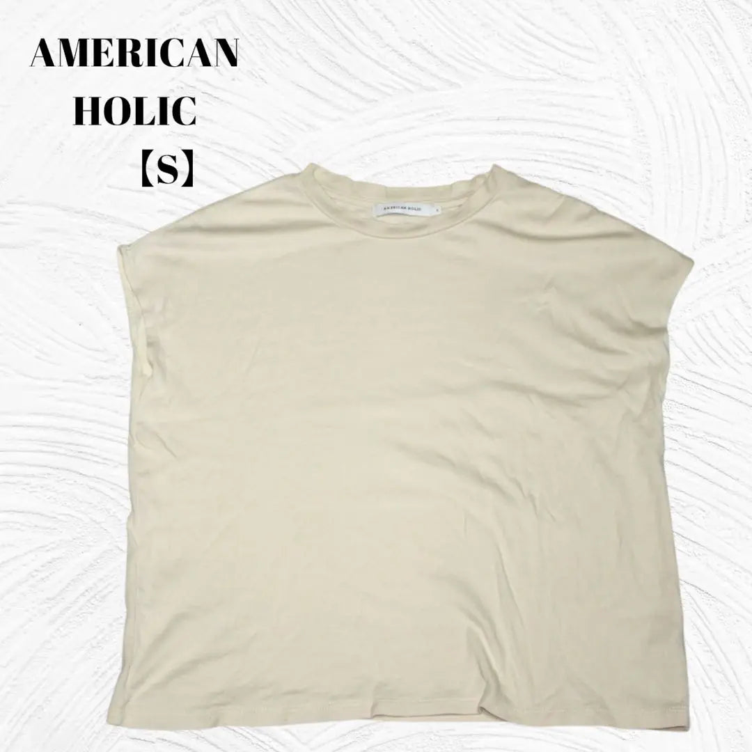 Good condition ✨️American Holic [S] T-shirt, cut and sew, sleeveless