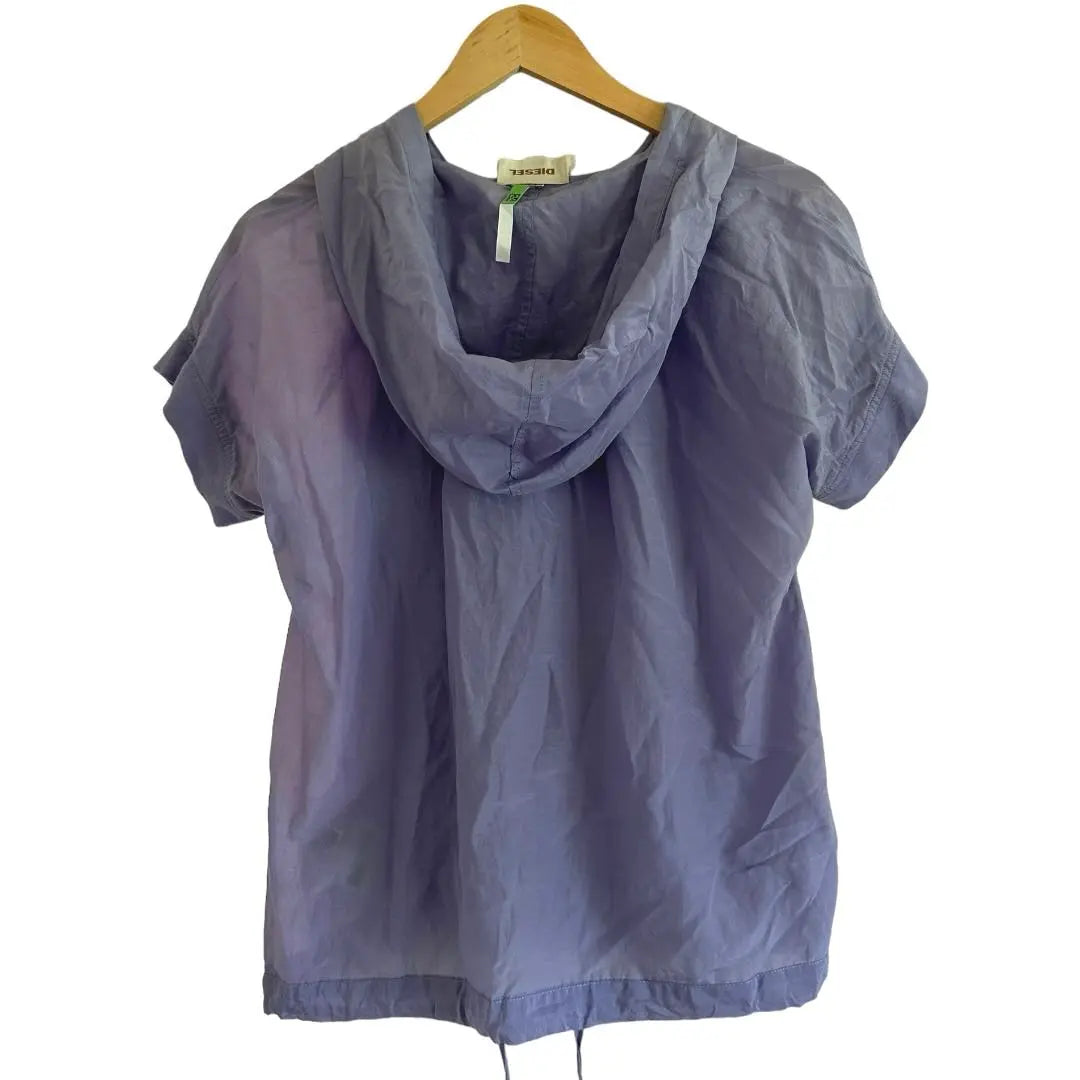 Blusa de manga corta Diesel en color morado, ¡en muy buen estado!