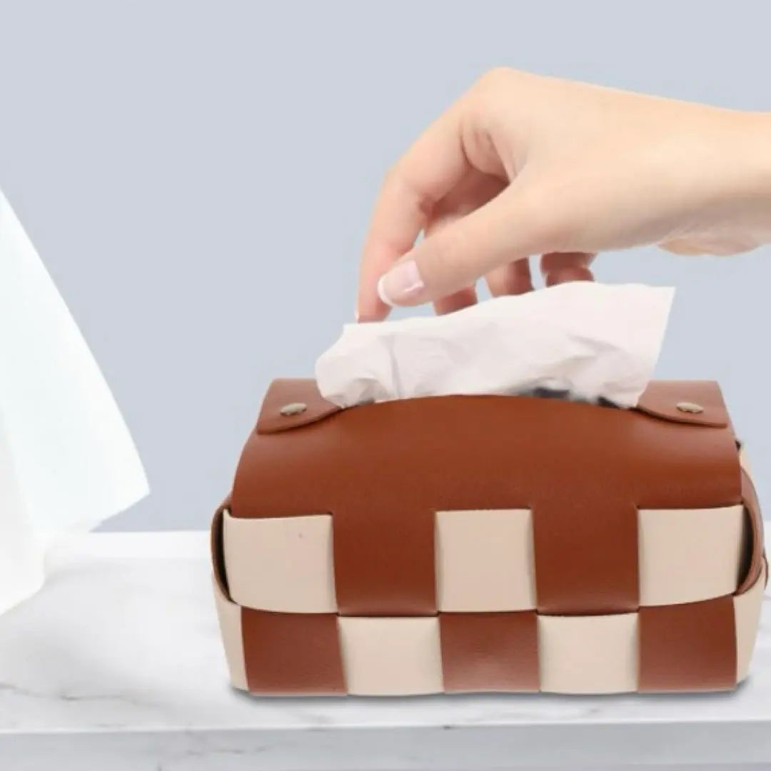 Tissue case tissue cover fashionable tissue box leather