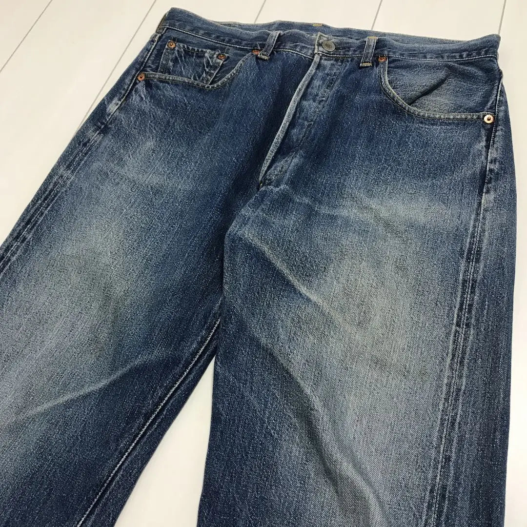 90's vintage clothes! Made in Japan December 1999 LEVI'S501XX Denim