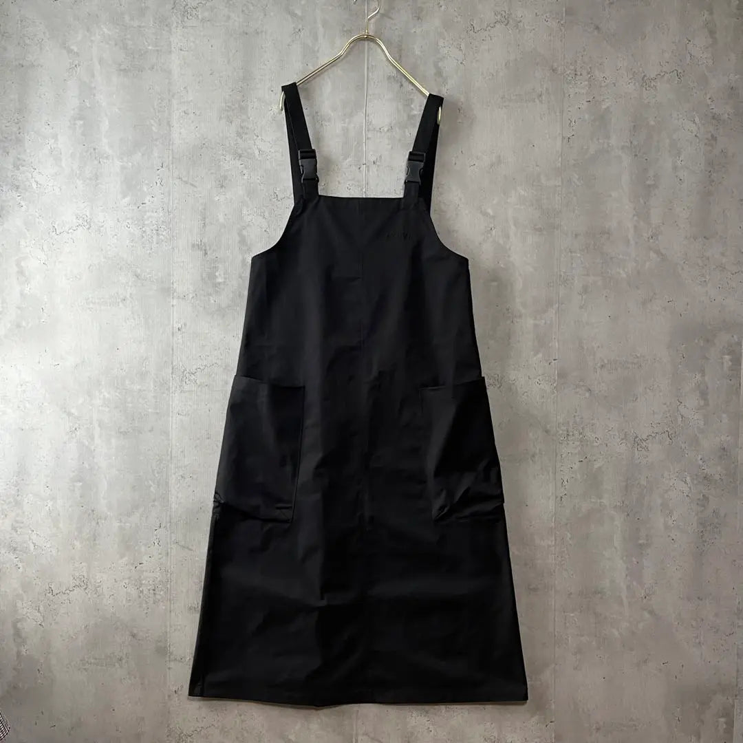 Green Parks SKEVE Overalls Dress Black