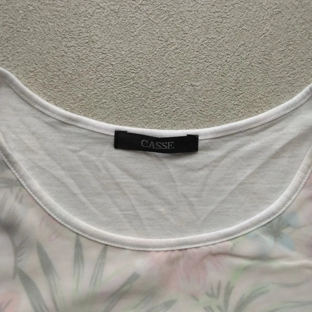 See -through cut -and -sew T -shirt