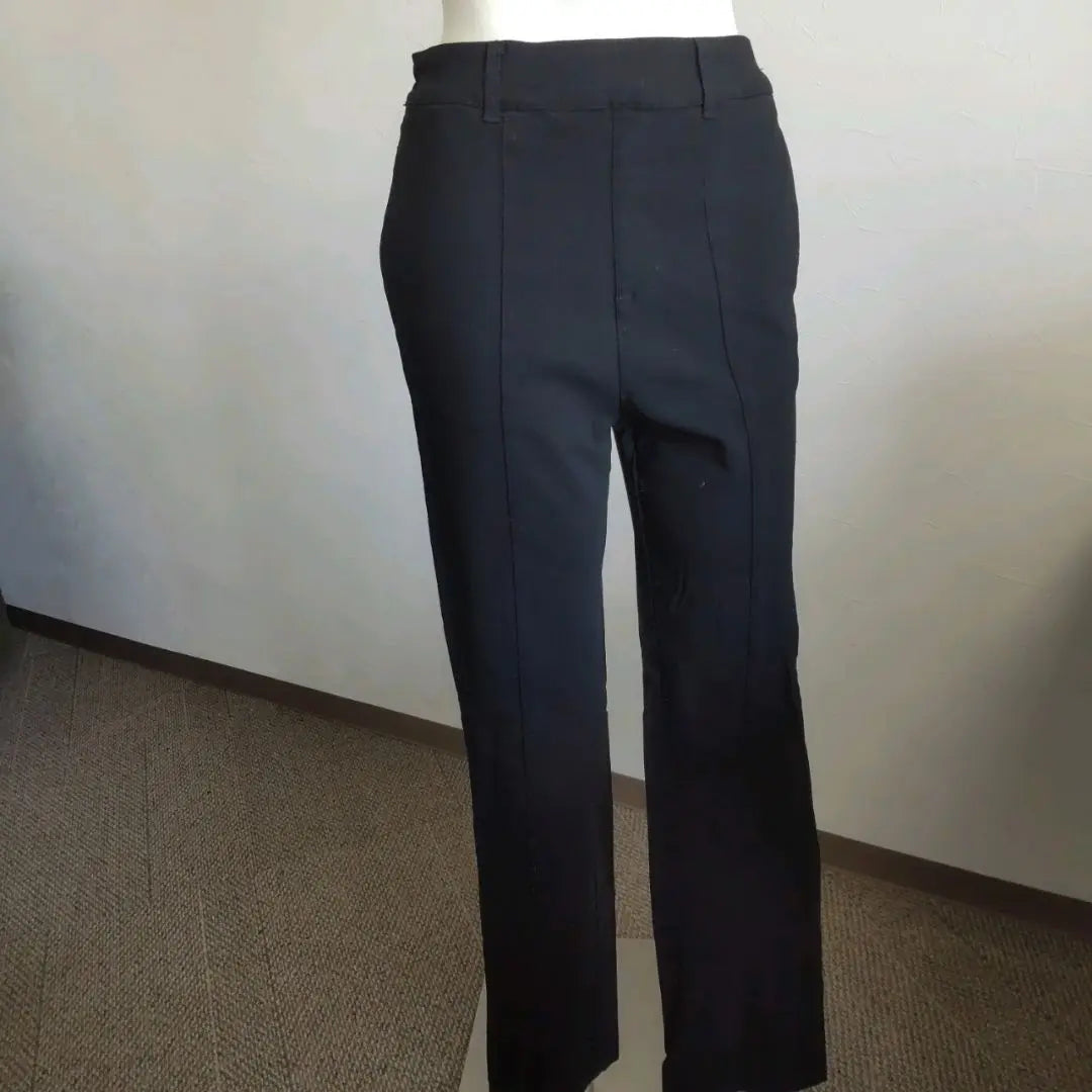 [Riedy] Pantalones cónicos West Government Slacks MT | 【リエディ】テーパードパンツ ウエストゴム スラックス MT