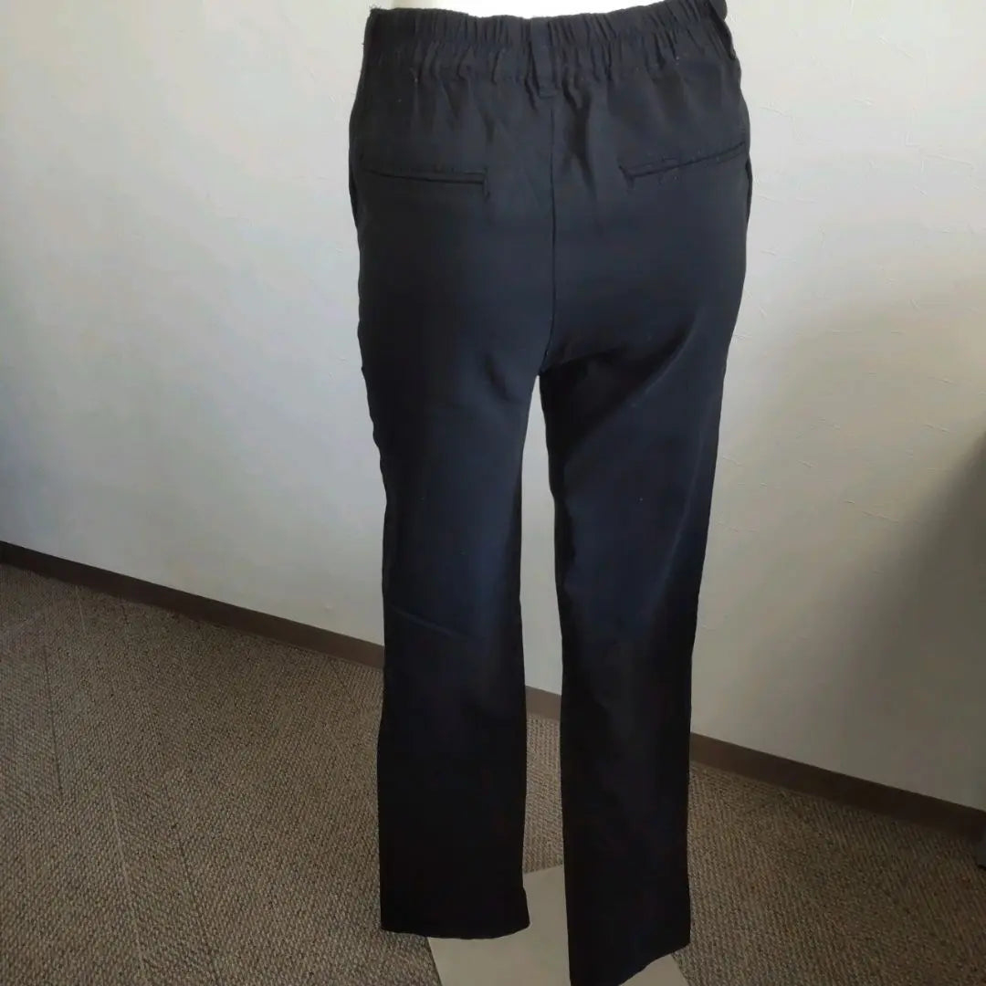 [Riedy] Pantalones cónicos West Government Slacks MT | 【リエディ】テーパードパンツ ウエストゴム スラックス MT