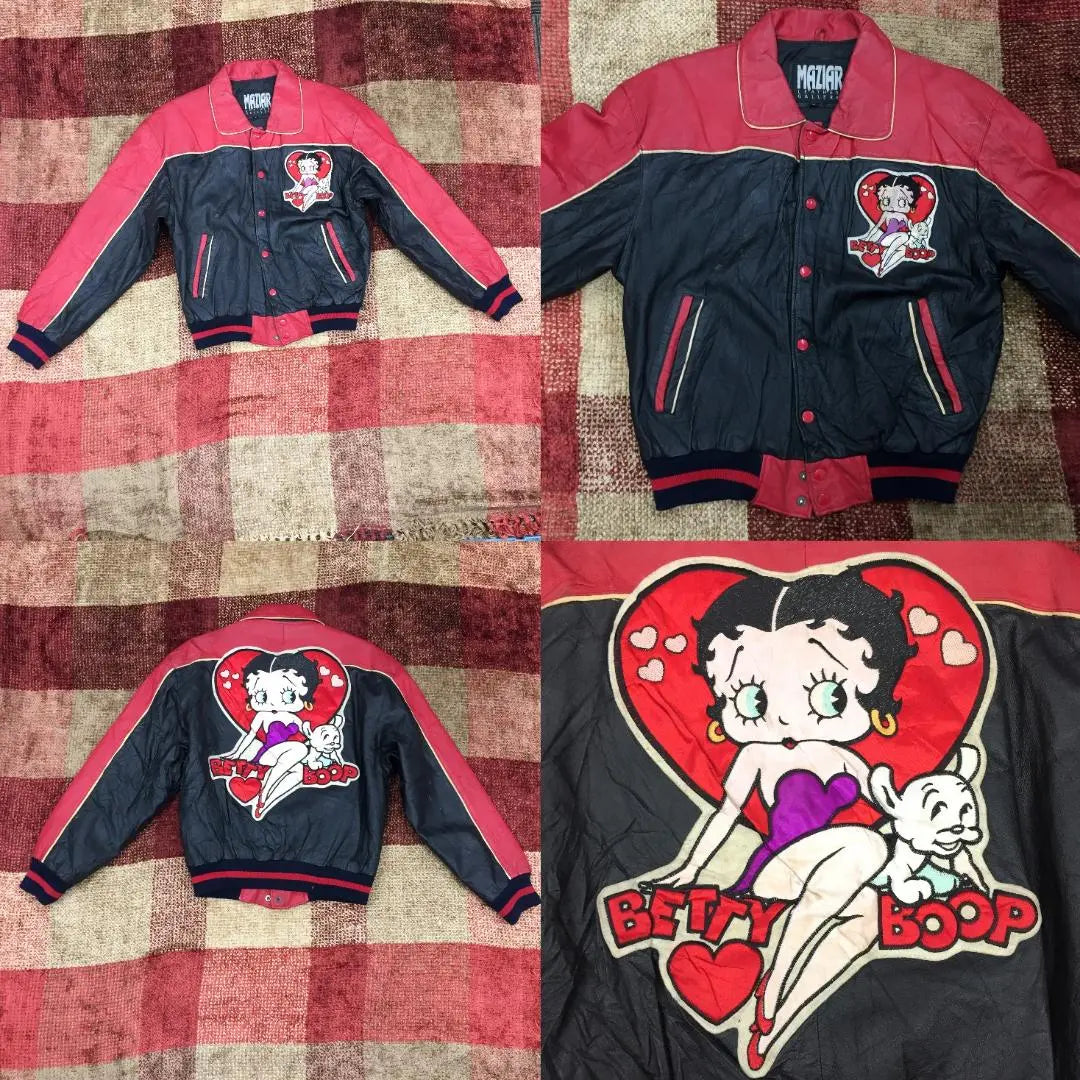 MAZIAR LEATHER BETTY BOOP Betty Leather Jacket