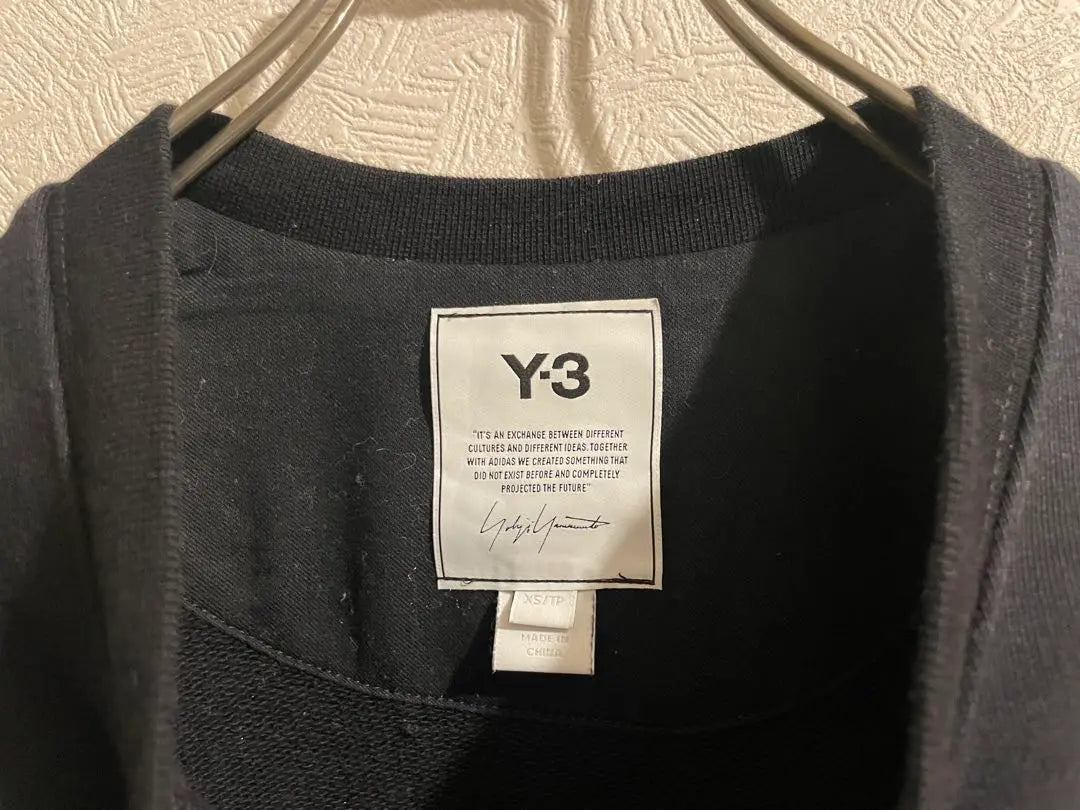 Y-3 Yohji Yamamoto × adidas Back logo sweatshirt