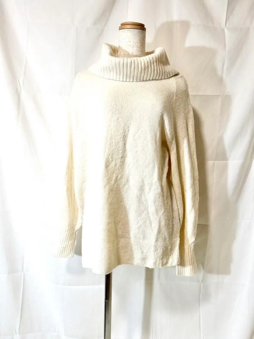 BANANA Republic Sweater Turtle Neck White M [097] | BANANA REPUBLICセーター　タートルネック　ホワイト　M 【097】