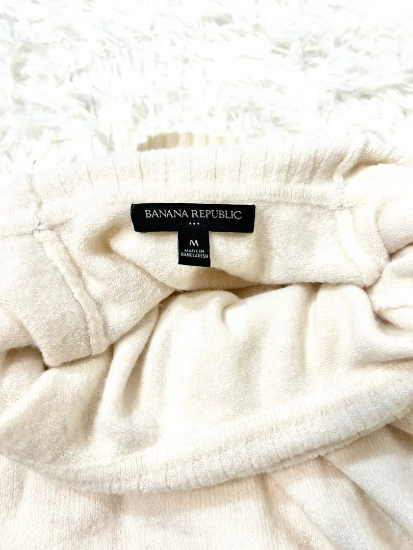 BANANA Republic Sweater Turtle Neck White M [097] | BANANA REPUBLICセーター　タートルネック　ホワイト　M 【097】