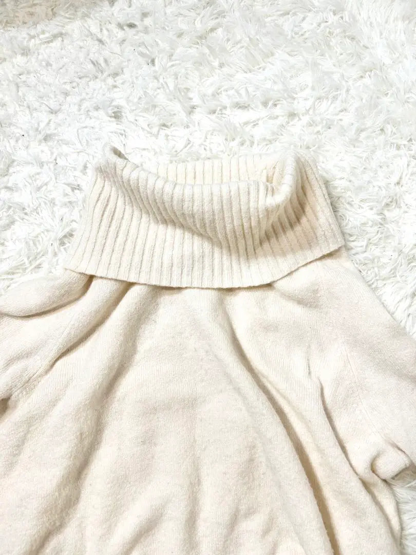 BANANA Republic Sweater Turtle Neck White M [097] | BANANA REPUBLICセーター　タートルネック　ホワイト　M 【097】