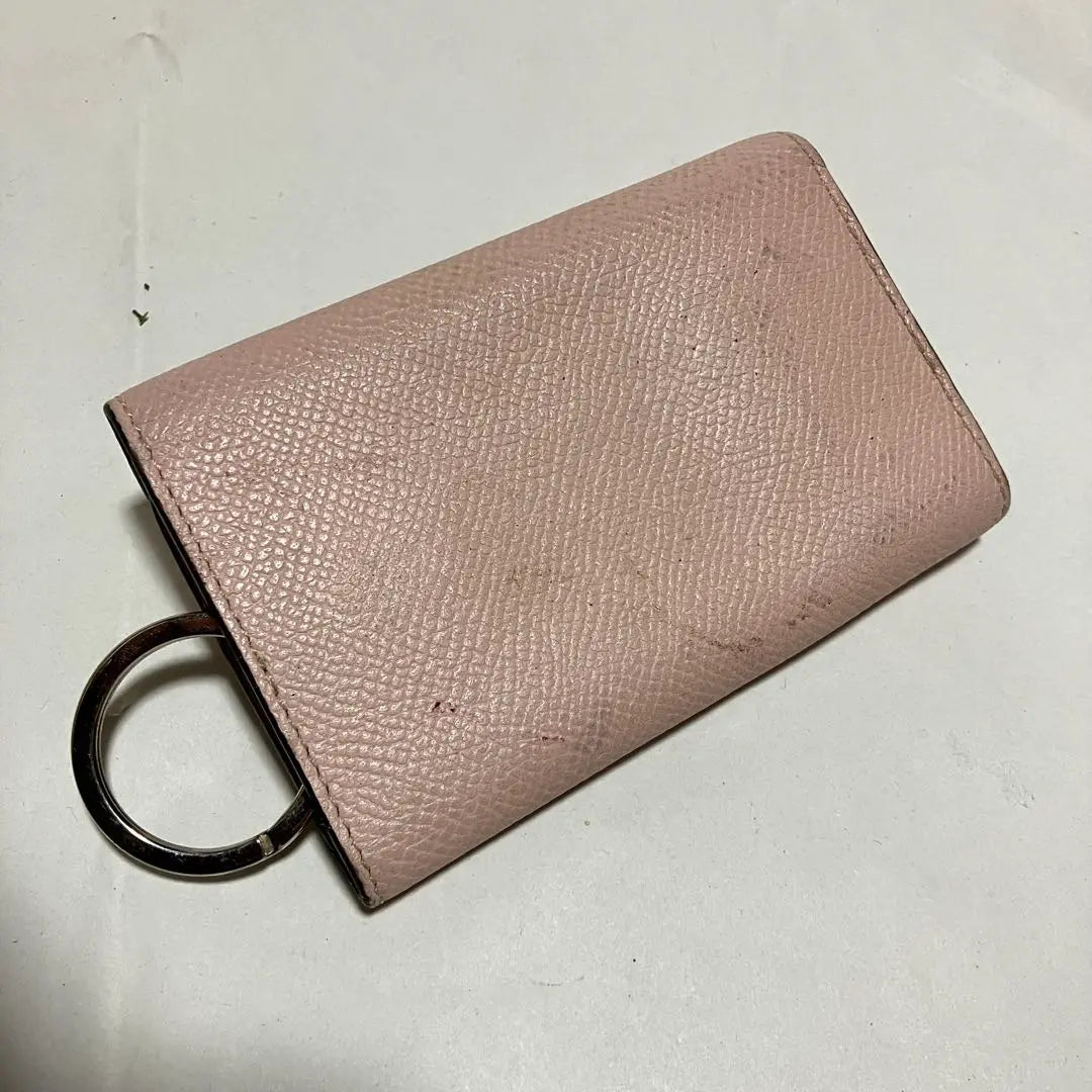 [TOD'S] Estuche de cuero para 6 llaves