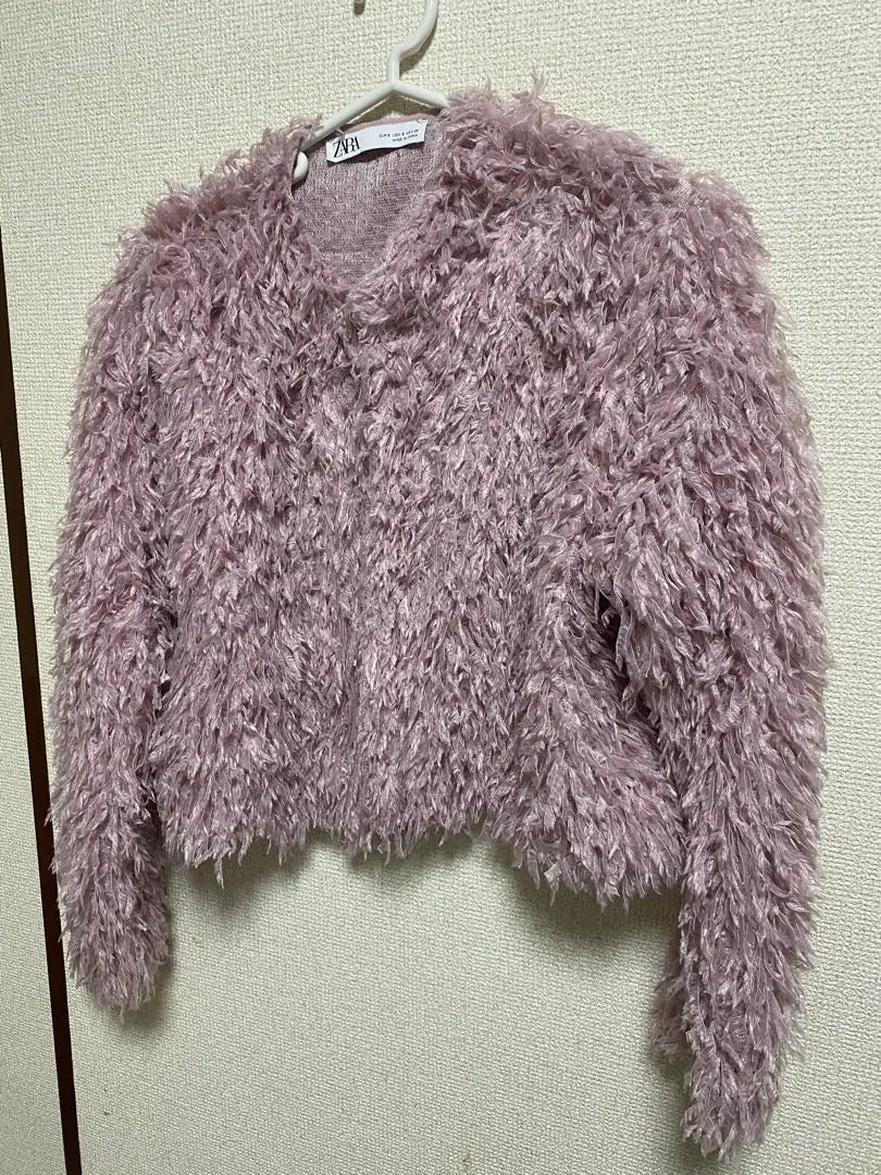 ZARA Light Pink Cropped Outer S Size