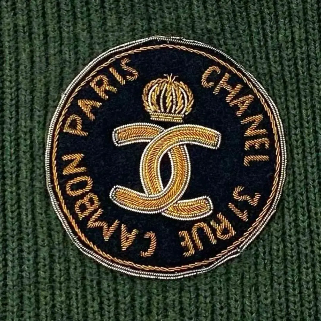 Chanel sweater vintage genuine product Coco mark patch | シャネル　セーター　ヴィンテージ 正規品　ココマークワッペン