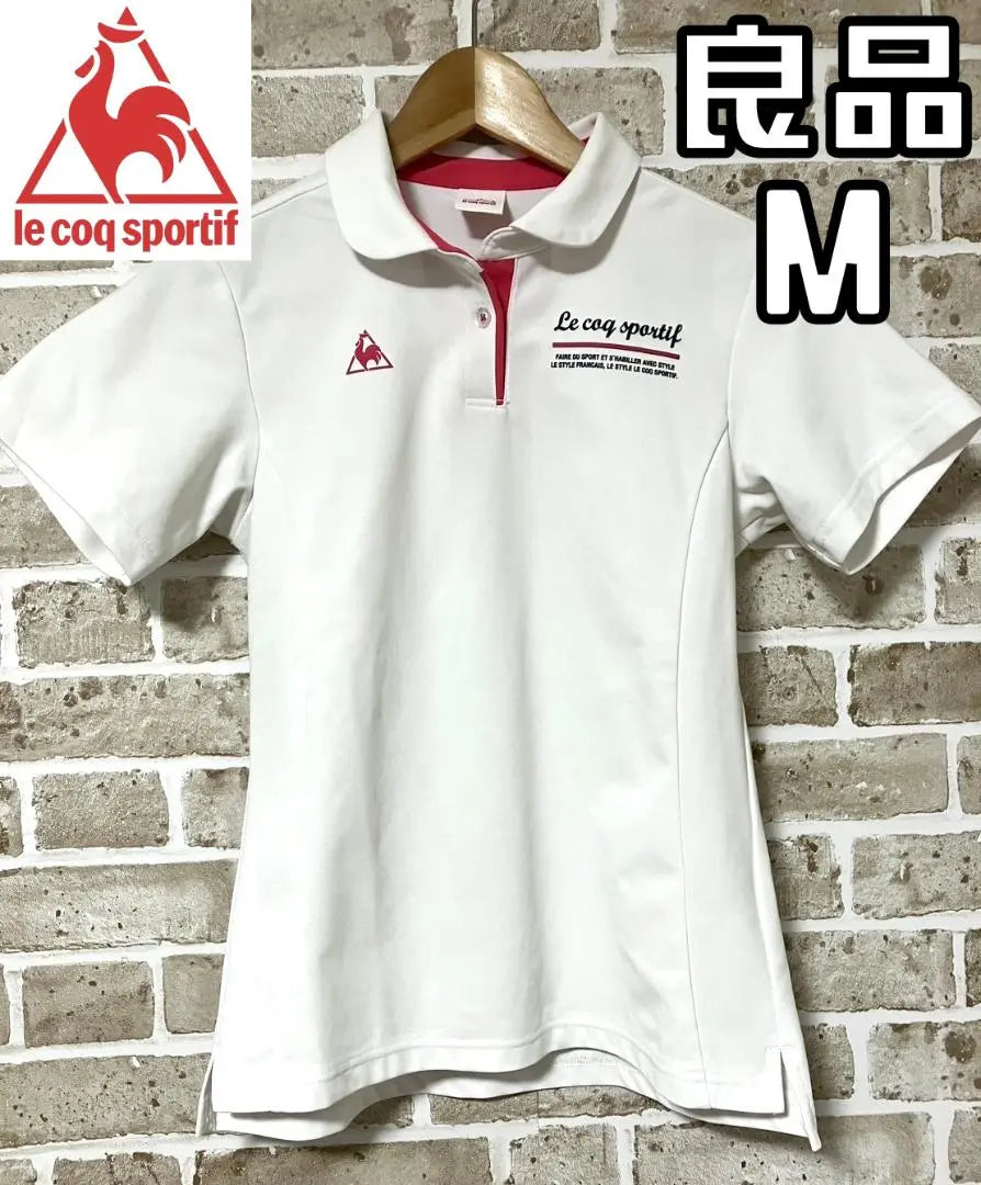 Polo de manga corta para mujer Le Coc Sportif Le Coq en buen estado, talla M