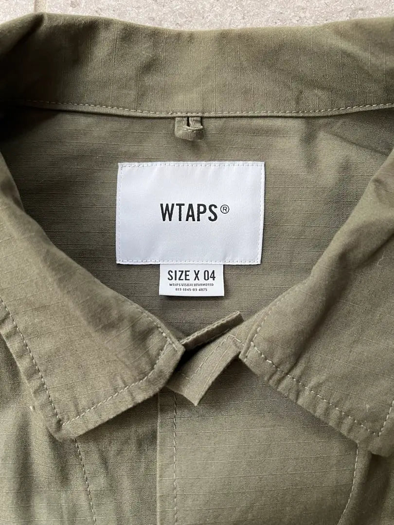 wtaps JUNGLE 02 / LS / COTTON. RIPSTOP