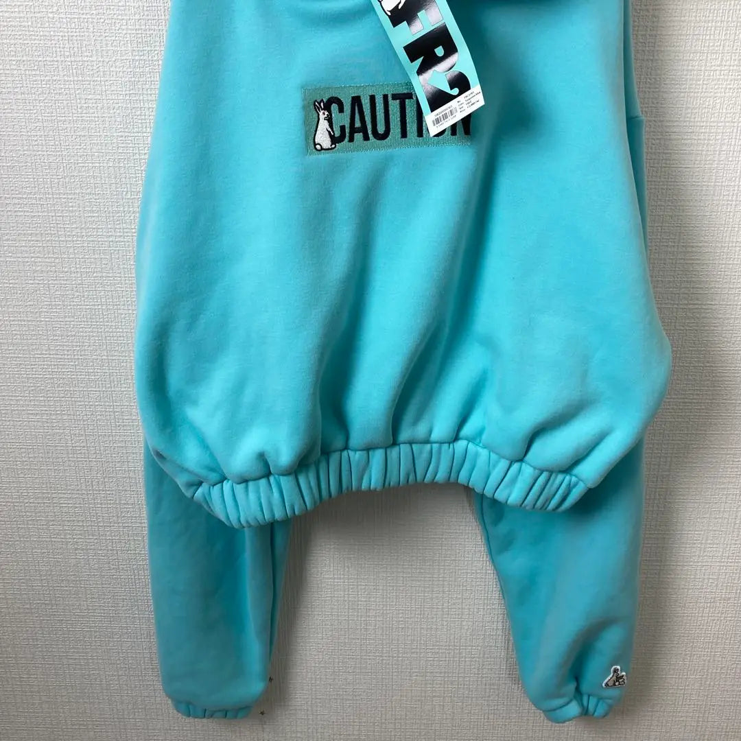 679 #FR2 Tsukimochi Okinawa limited short hoodie Tiffany Blue