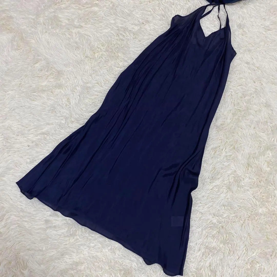 New unused ✨ Leimashu Silk 100% Josett Dress One Piece | 新品 未使用✨リーマシュー シルク100% ジョーゼット ドレス ワンピース