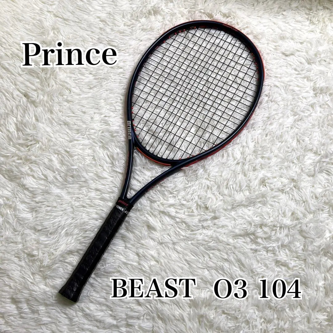 ☆Buen estado☆ Raqueta de tenis Prince Beast O3 104 Hard 2019 G1