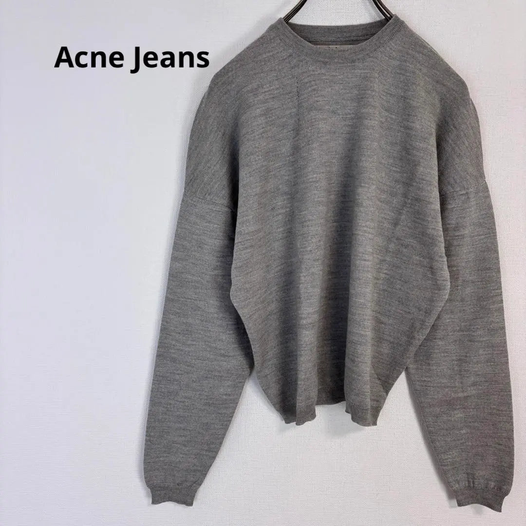 ◇Acne Jeans *United Arrows [XS] Knit Top Crew Neck