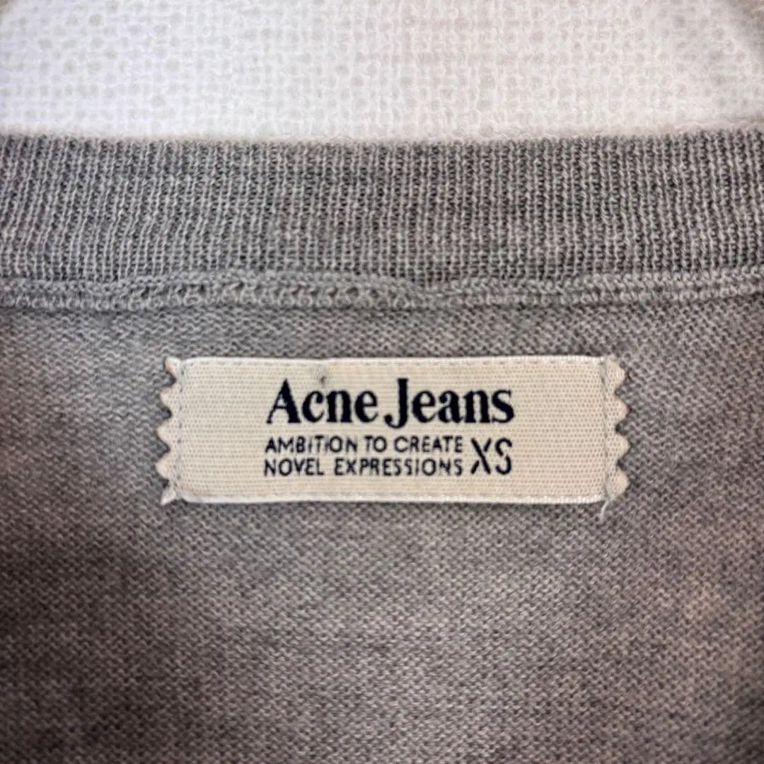 ◇Acne Jeans *United Arrows [XS] Knit Top Crew Neck