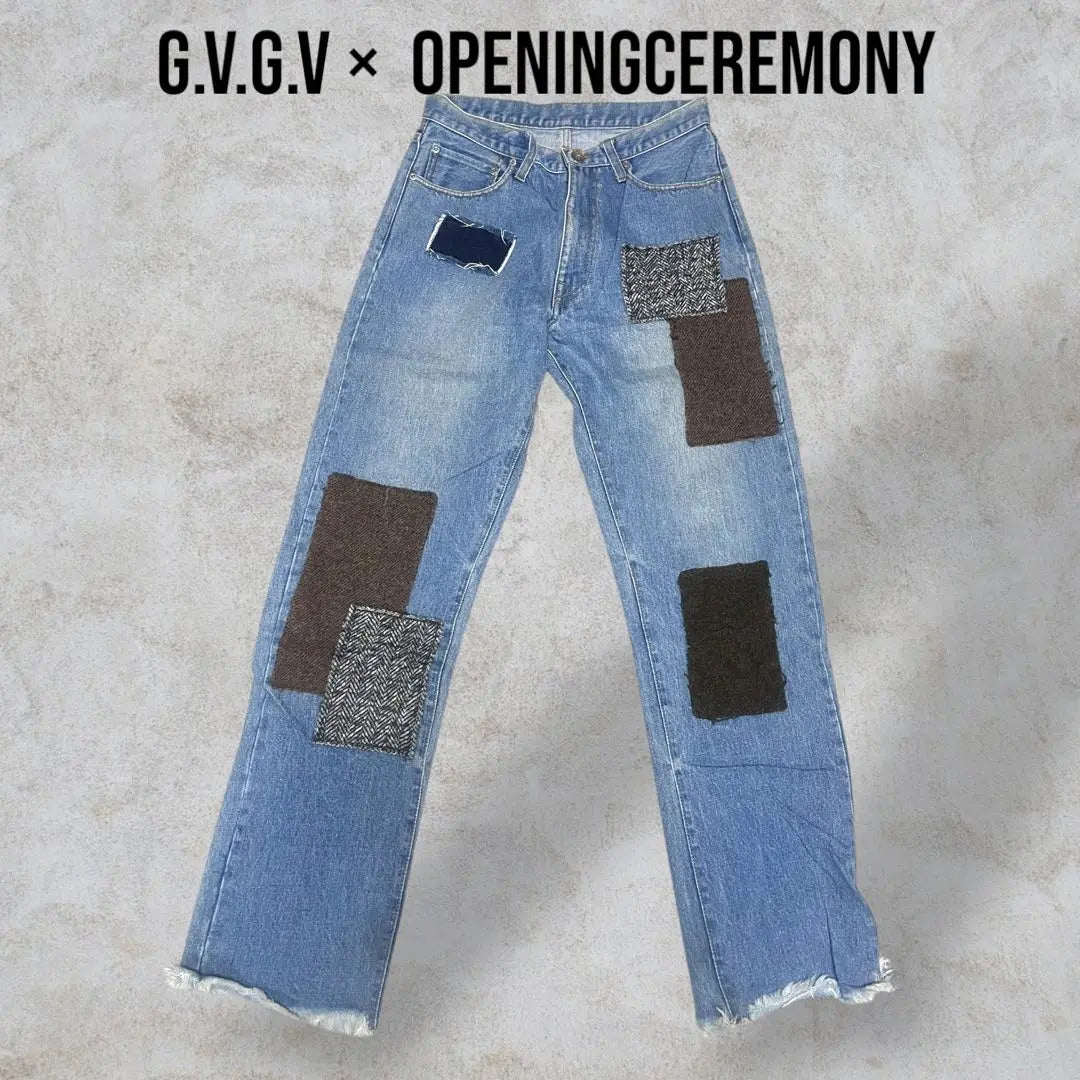 On sale!! ️G.V.G.V×OPENING CEREMONY collaboration patchwork denim