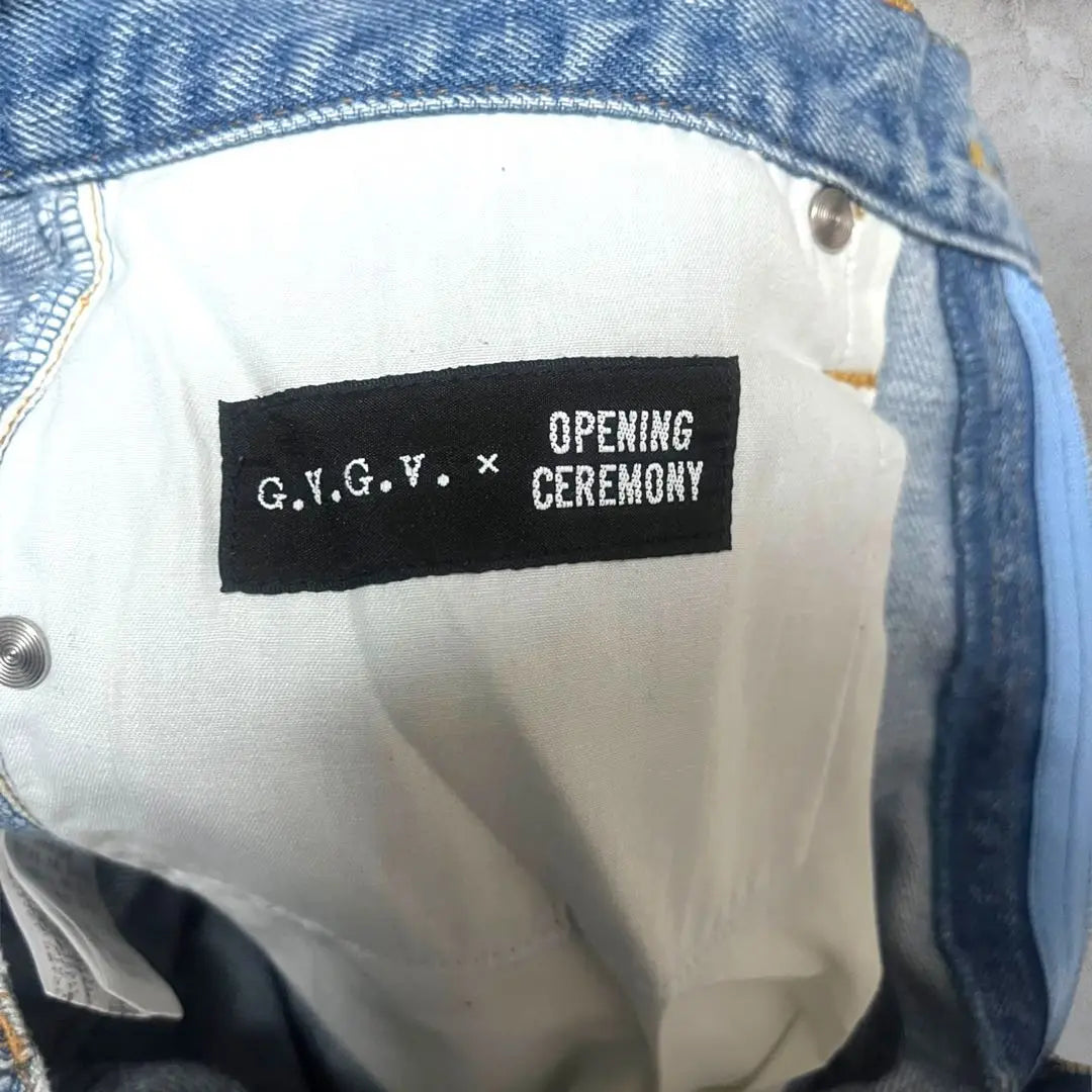 On sale!! ️G.V.G.V×OPENING CEREMONY collaboration patchwork denim