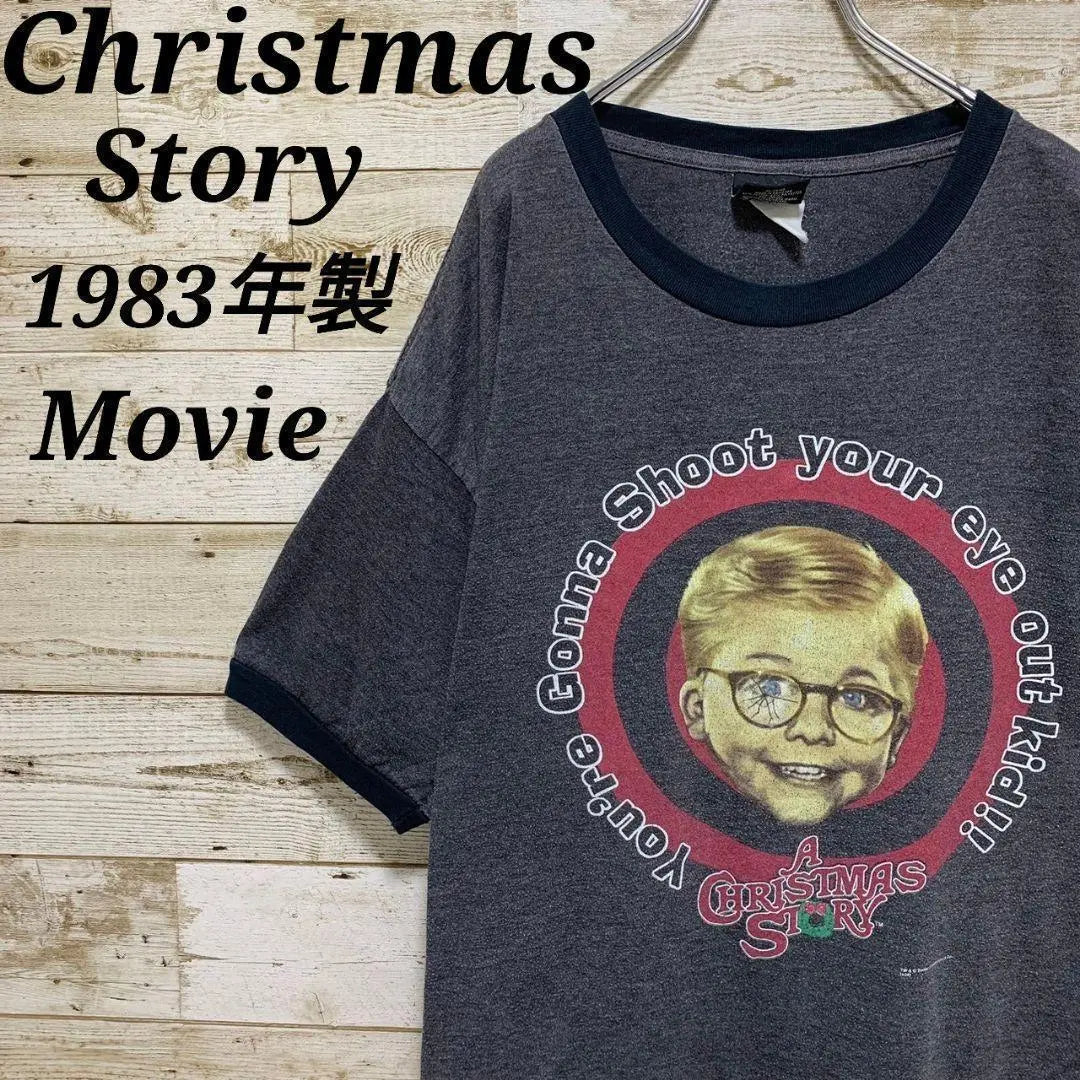 [w577] USA Vintage Christmas Story Movie Movie Short Sleeve T-shirt Released in 1983