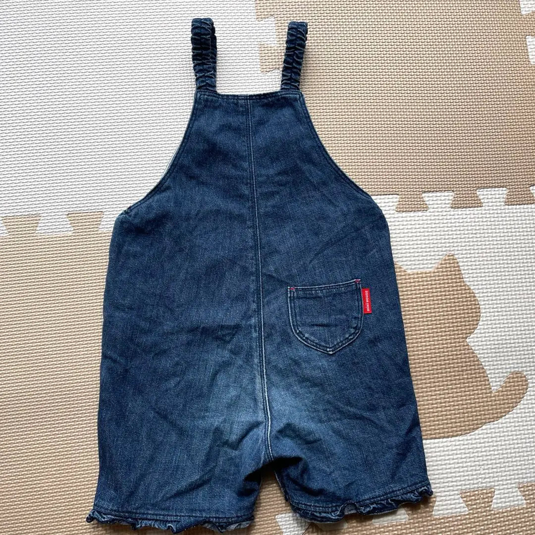 Miki House 80cm Denim Overalls Overalls