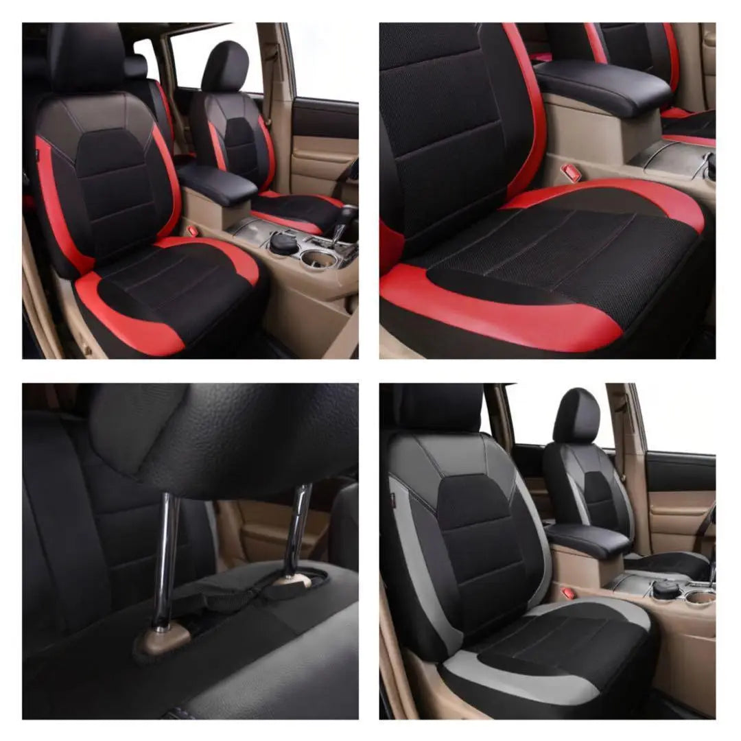 Black 2 seat cover Cover front cover Automobile cover