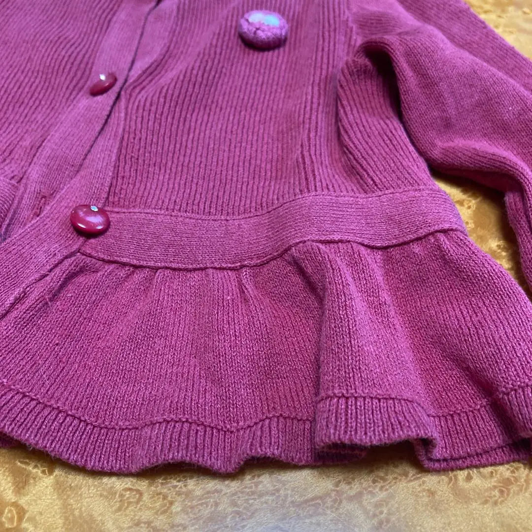 Familiar Pink Knit Cardigan