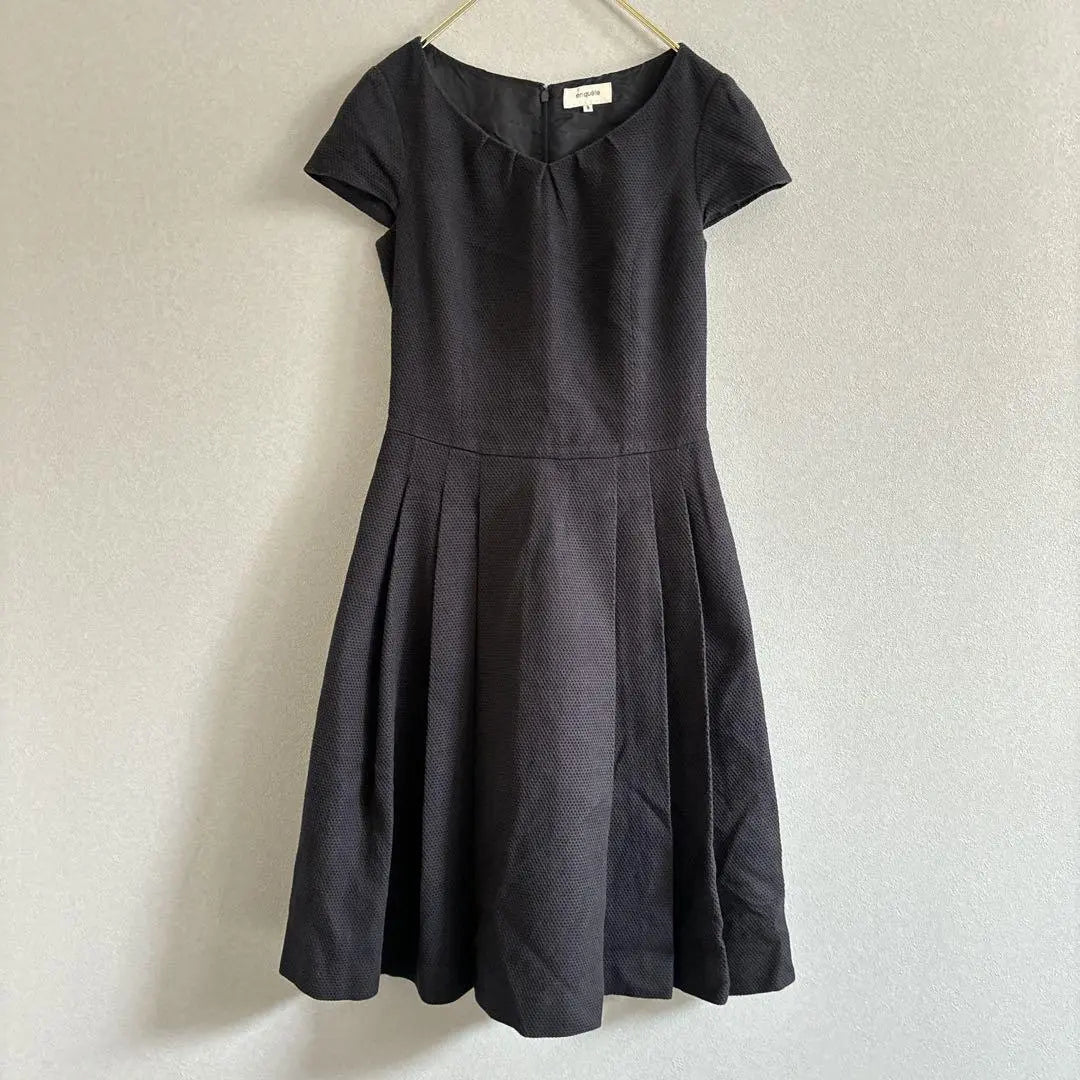 en quete survey✨Cotton dress✨Dark navy【9】One-of-a-kind | en quete アンケート✨コットンワンピース✨ダークネイビー【9】一点もの