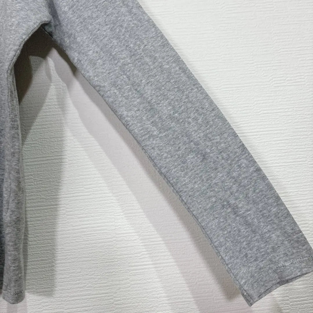 UNIQLO [L] Turtle neck cut -and -sew high -neck Simple plain cotton | ユニクロ【L】タートルネック カットソー ハイネック シンプル 無地 コットン