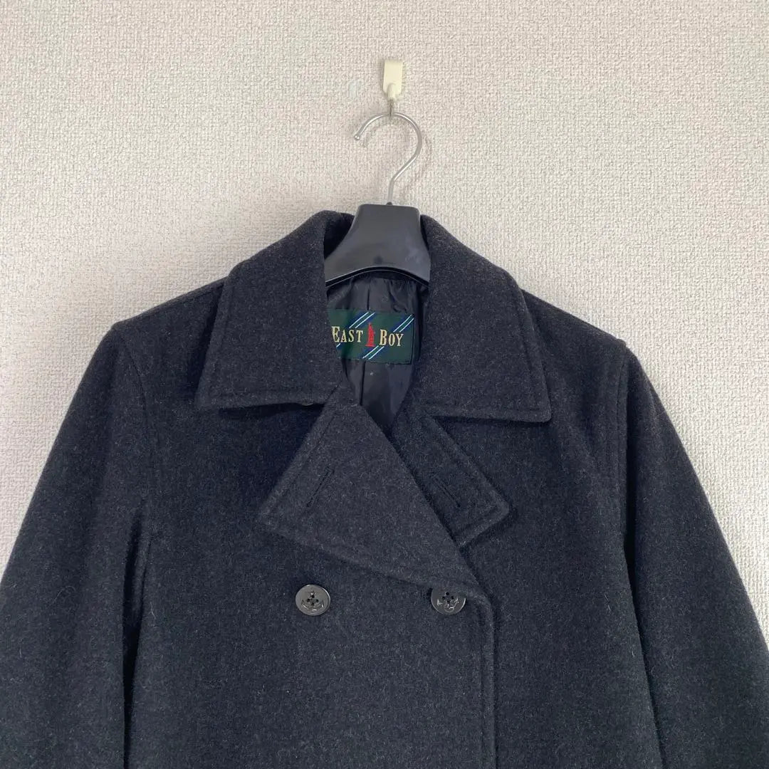 EASTBOY 9 Grey P coat Student Wool DMW